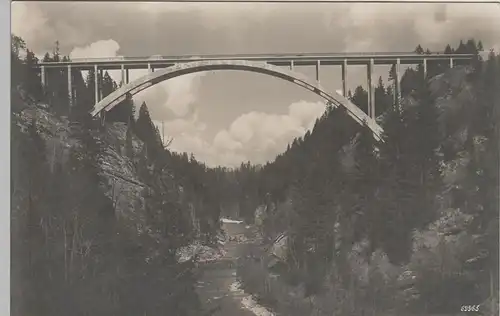 (74896) Foto AK Echelsbacher Brücke, 1933