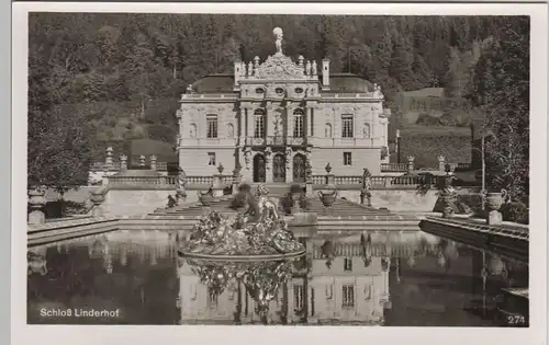 (74502) AK Foto Schloss Linderhof