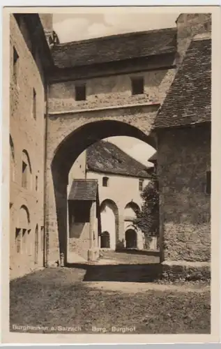 (7375) Foto AK Burghausen a. Salzach, Burghof 1942