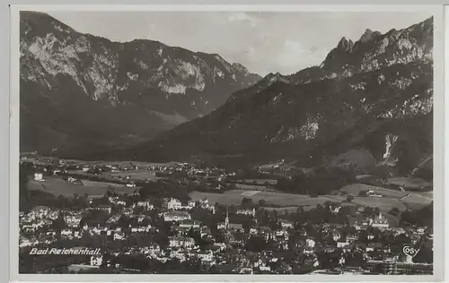 (72448) Foto AK Bad Reichenhall, Panorama 1938