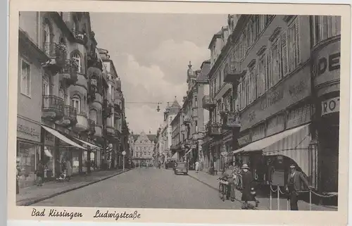 (72105) AK Bad Kissingen, Ludwigstraße