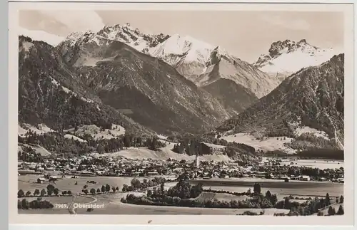 (71777) Foto AK Oberstdorf, Gesamtansicht