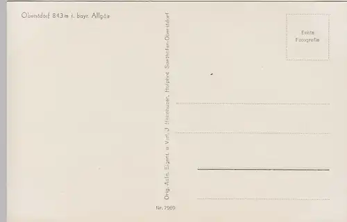 (71777) Foto AK Oberstdorf, Gesamtansicht