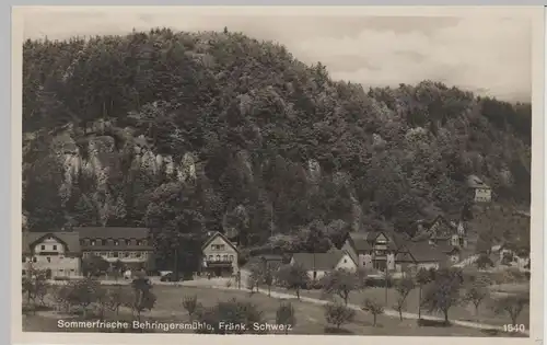 (71698) Foto AK Behringersmühle, Gesamtansicht vor 1945