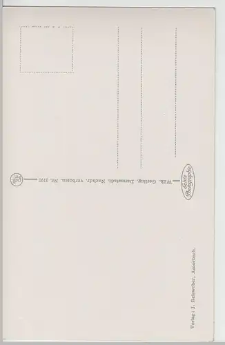 (69989) Foto AK Amorbach, Odenwald, Abteikirche, Inneres