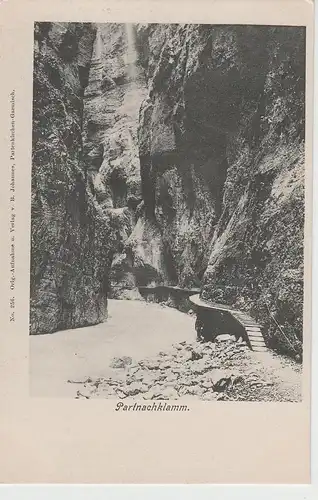 (69904) AK Partnachklamm, Reintal, bis um 1905