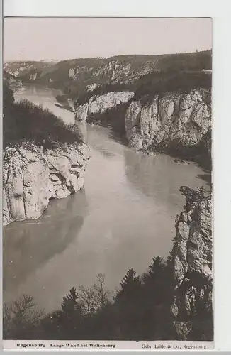 (69860) Foto AK Lange Wand, Donaudurchbruch bei Weltenburg, vor 1945