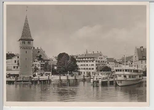 (68751) Foto AK Lindau im Bodensee, Hotel Lindauer Hof, nach 1945