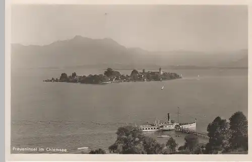 (68352) Foto AK Fraueninsel im Chiemsee