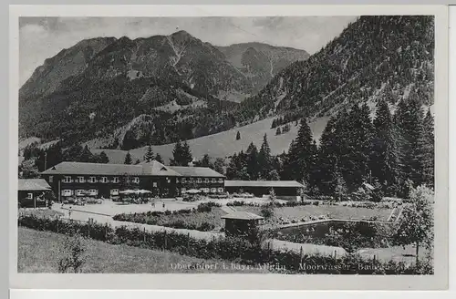 (68294) AK Oberstdorf, Moorwasser-Bad 1943