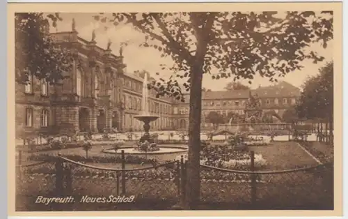 (6819) AK Bayreuth, Neues Schloss, vor 1945