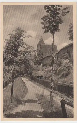 (6796) AK Kaufbeuren, an der Stadtmauer, vor 1945