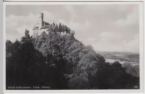 (6750) Foto AK Schloss Gößweinstein
