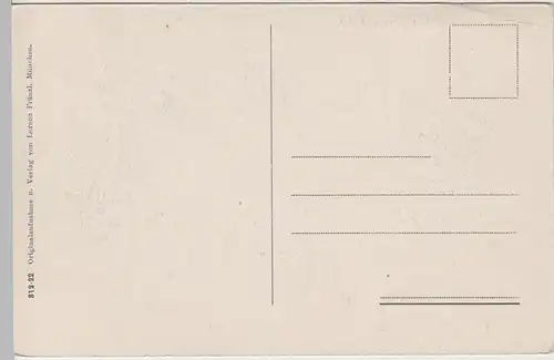 (66271) AK Oberammergau, Gesamtansicht mit Notspitze und Kofel, vor 1945