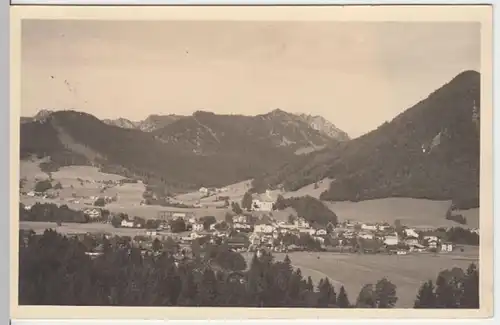 (6625) Foto AK Ruhpolding, Panorama 1943