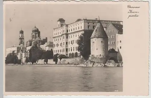 (66136) Foto AK Passau, Inn-Partie, 1937