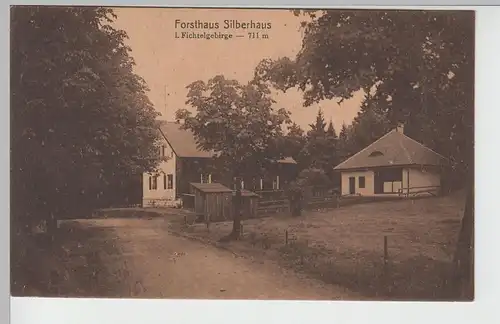 (66123) AK Forsthaus Silberhaus im Fichtelgebirge, vor 1945