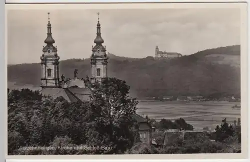 (6547) Foto AK  Bad Staffelstein, Basilika Vierzehnheiligen, Kloster Banz