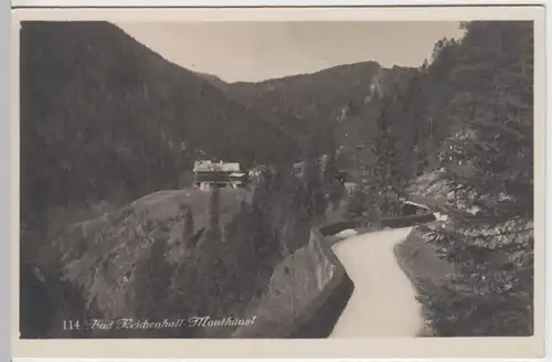 (6442) Foto AK Bad Reichenhall, Mauthäusl vor 1945