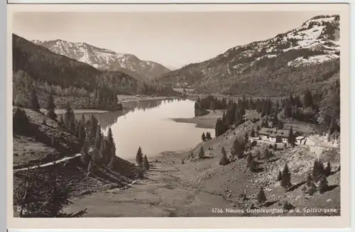 (6417) Foto AK Spitzingsee, neues Unterkunftshaus, vor 1945