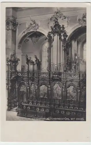 (6381) Foto AK Ottobeuren, Basilika, Chorgestühl, Orgel