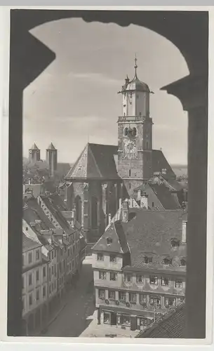 (63735) Foto AK Memmingen, St.-Martins-Kirche, St.-Josefs-Kirche, v. 1945