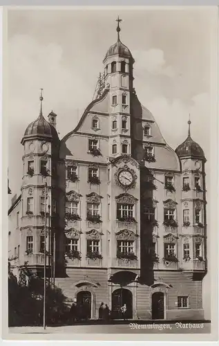 (61933) Foto AK Memmingen, Rathaus, 1935