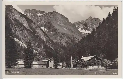 (61877) Foto AK Oytal, Oytalhaus bei Oberstdorf