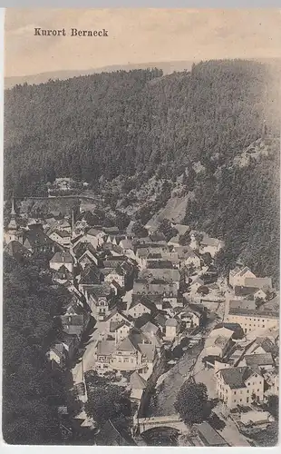 (61855) AK Berneck im Fichtelgebirge, Gesamtansicht vor 1945