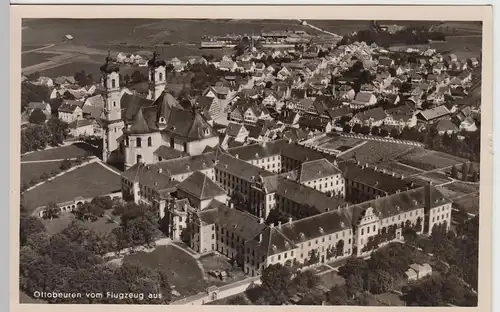 (60209) Foto AK Ottobeuren vom Flugzeug aus 1941