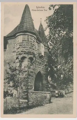 (59417) AK Iphofen, Einersheimer Tor, vor 1945