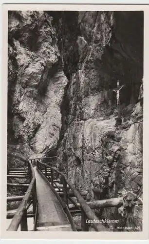 (5844) Foto AK Leutaschklamm vor 1945