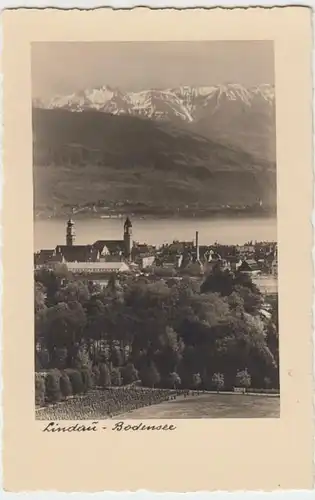 (5774) Foto AK Lindau, Bodensee, Panorama