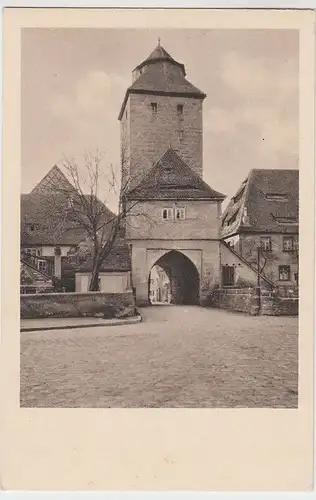 (56704) AK Höchstadt a.d. Aisch, Stadttor, vor 1945