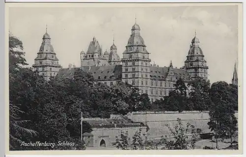 (5475) AK Schloss Aschaffenburg, vor 1945