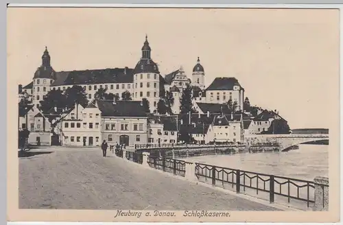 (54550) AK Neuburg an der Donau, Schloßkaserne, Feldpost 1916