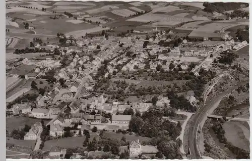 (54458) Foto AK Windisch-Eschenbach, Luftbild, nach 1945