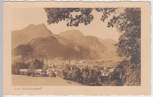 (54113) Foto AK Bad Reichenhall, Gesamtansicht, 1936