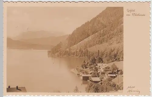 (54034) Foto AK Urfeld am Walchensee, 1934