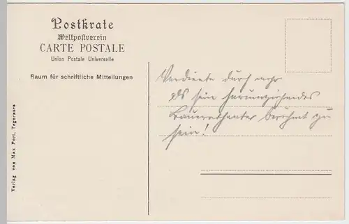 (51799) AK Tegernsee, Totale, vor 1920