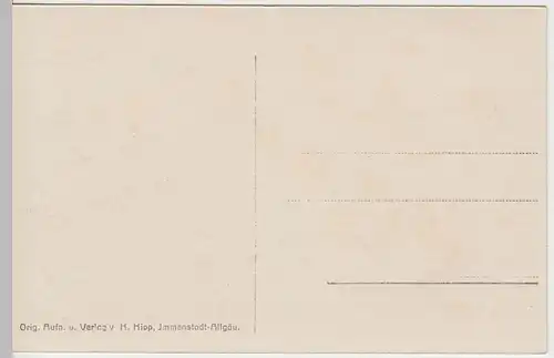 (51550) Foto AK Immenstadt, Totale mit Rieder-Alm, vor 1945