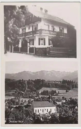 (51332) Foto AK Bad Tölz, Mehrbildkarte, 1952