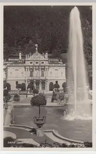 (5100) Foto AK Ettal, Schloss Linderhof, bis 1935
