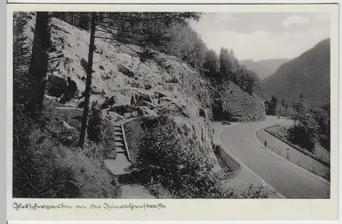 (5097) AK Queralpenstraße, Gletschergarten, vor 1945