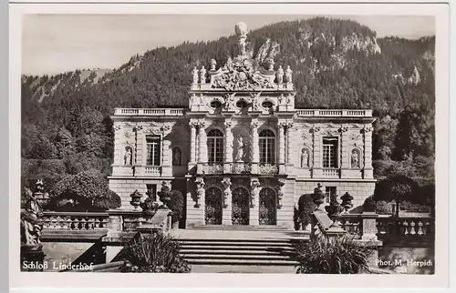 (50947) Foto AK Schloß Linderhof