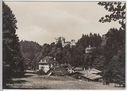 (5076) Foto AK Schloss Hohenschwangau, vor 1945