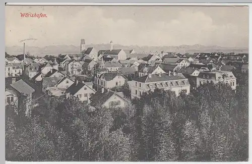 (50752) AK Wörishofen, Totale, 1925