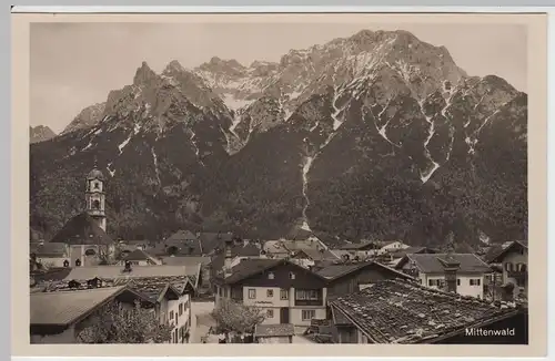 (50090) Foto AK Mittenwald