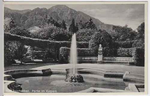 (4855) AK Bad Reichenhall, Kurpark 1936