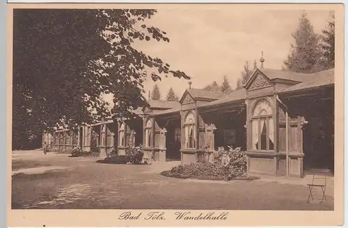 (47923) AK Bad Tölz, Wandelhalle, vor 1945